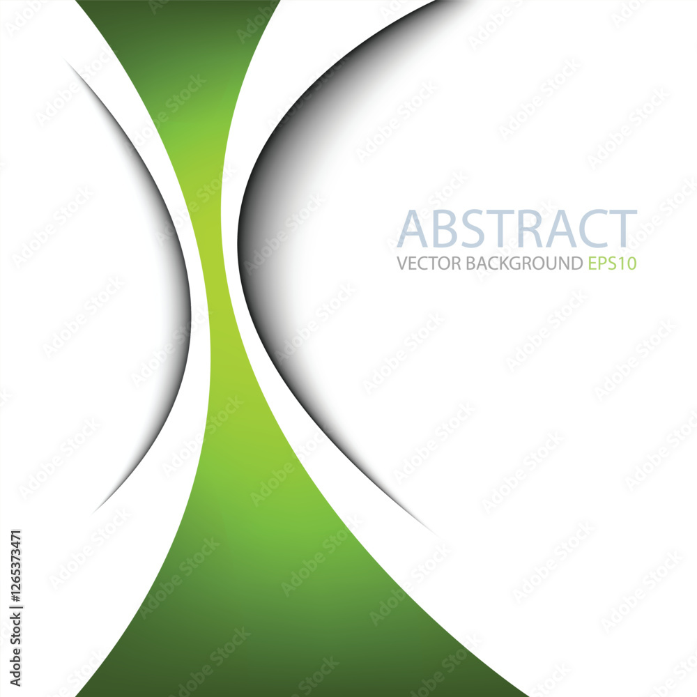 Poster graphic vector curve line overlap background for text and message design

