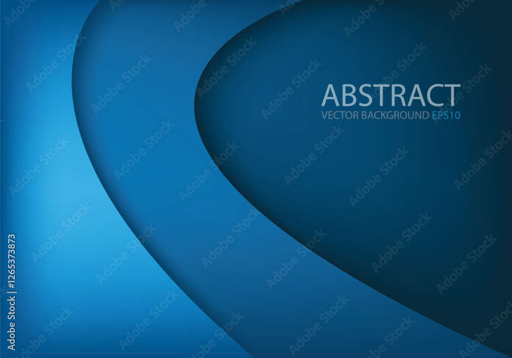 Poster graphic vector curve line overlap background for text and message design
