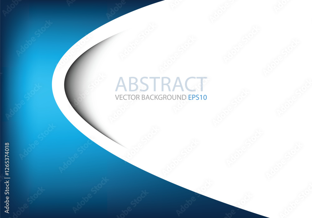 Poster graphic vector curve line overlap background for text and message design
