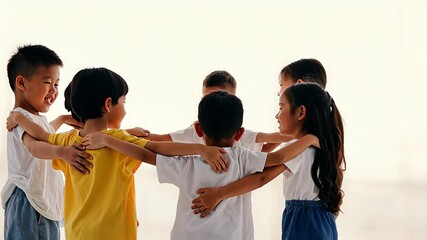 A Circle of Joy, Celebrating Children's Day Together or Cherishing Childhood, A Children's Day Celebration - Powered by Adobe