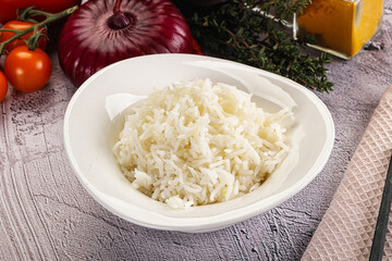 Indian cuisine Steamed basmati rice