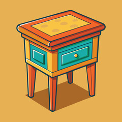 illustration of a table