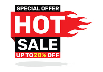 Hot sale for 28 percent coloring discount white background.