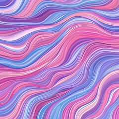 Obraz premium An abstract background with wavy lines in shades of random color
