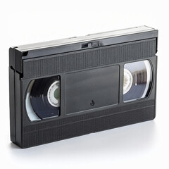 Obraz premium vhs cassete video cinta, aislada sobre fondo blanco