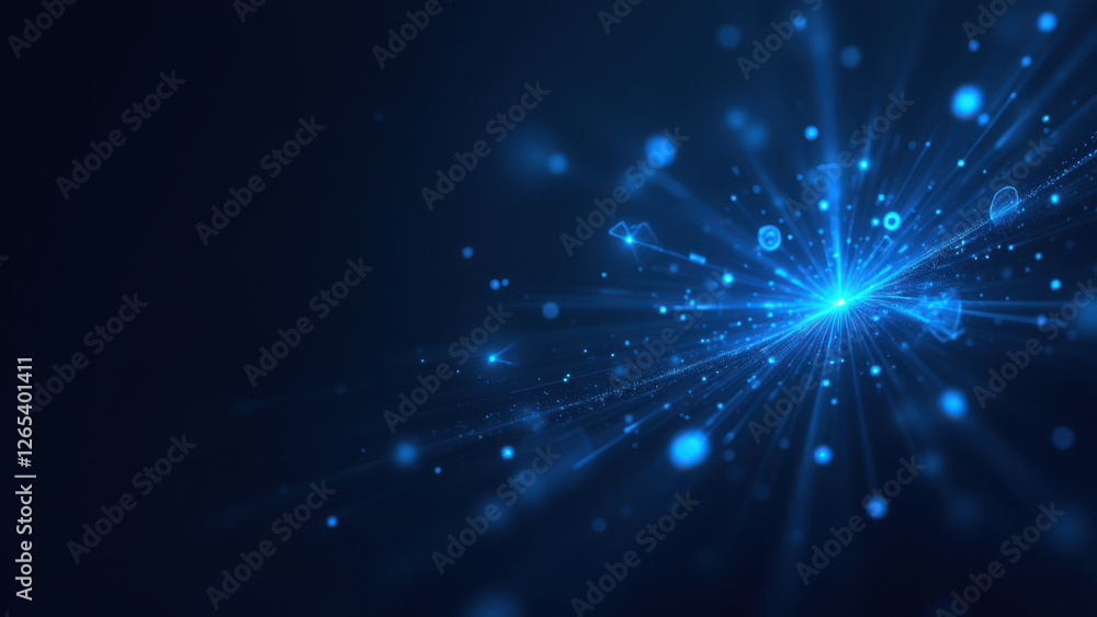 Aufkleber a dynamic digital illustration representing network connectivity and data flow, symbolic of cybersec