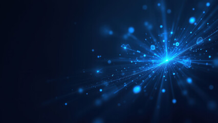 A dynamic digital illustration representing network connectivity and data flow, symbolic of cybersecurity and internet security concepts.