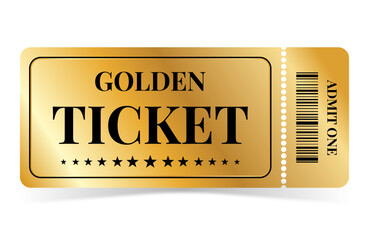 Vector Golden Ticket