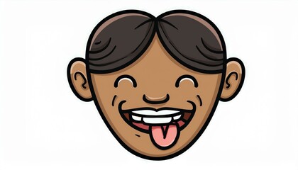 Obraz premium Cartoon mouth smile, happy, sad expression set. Hand drawn doodle mouth, tongue caricature emoji icon. Funny comic doodle style. perfect any project.