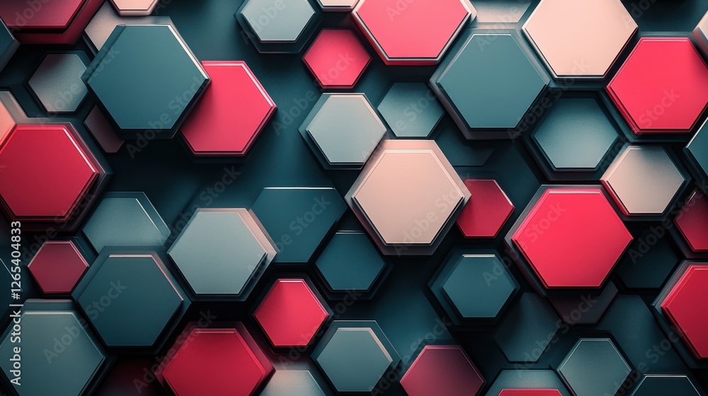Poster modern tech-inspired abstract background with a maroon and slate gradient base. add interconnected g