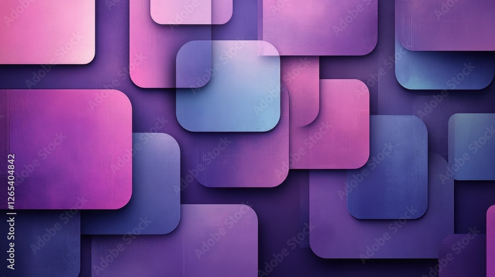 Poster modern tech-inspired abstract background with a lavender and cerulean gradient base. add interconnec