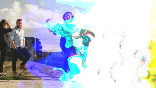 RGB Liquid Transition 01