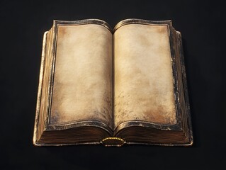 Ultra-Detailed Hyper Realistic Open Book Icon