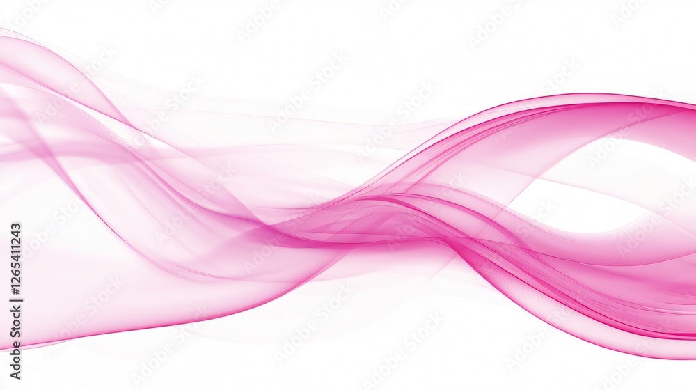 Poster striking pink smoke background with abstract cloud formations fading into smooth gradient