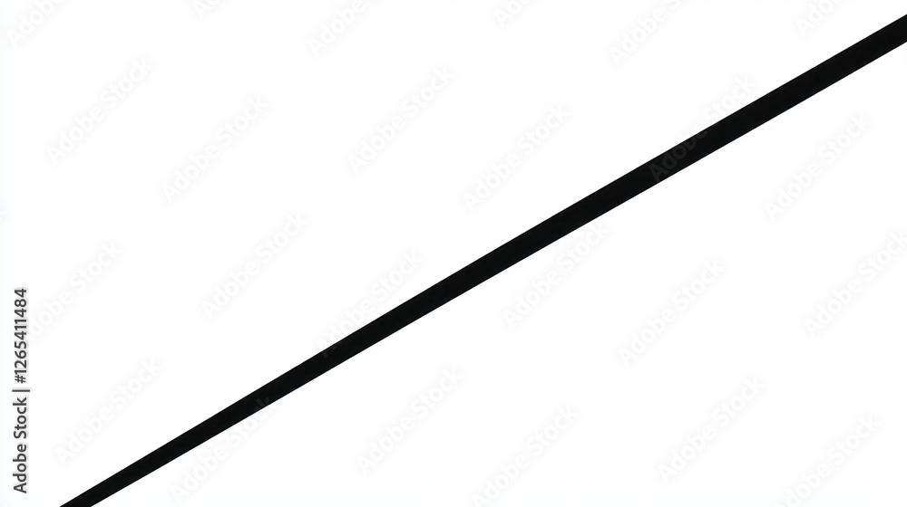 Poster minimalist black line on a white background for design element or abstract art