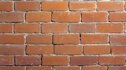 Obraz premium Red Orange Brick Wall Texture Background