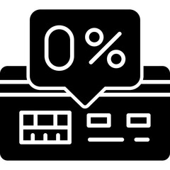 Credit Card Discount Icon
