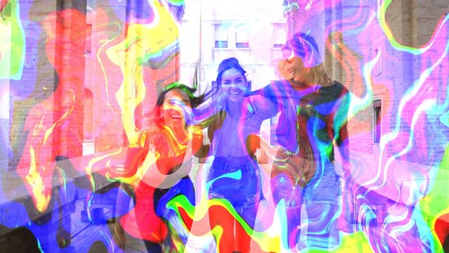 RGB Liquid Transition 06