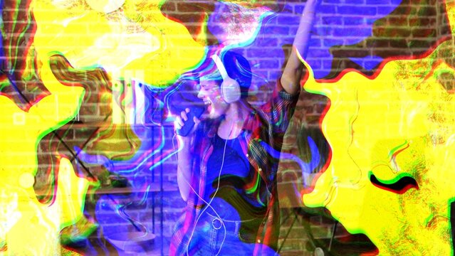 RGB Liquid Transition 08