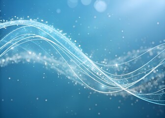 blue wallpaper with white patterns