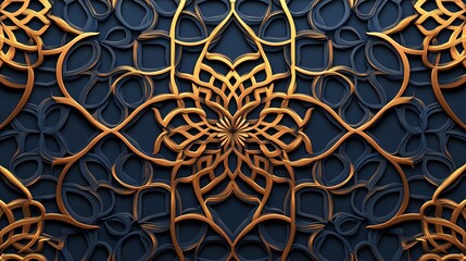 Beautiful Arabic Pattern Islamic Decorative Design