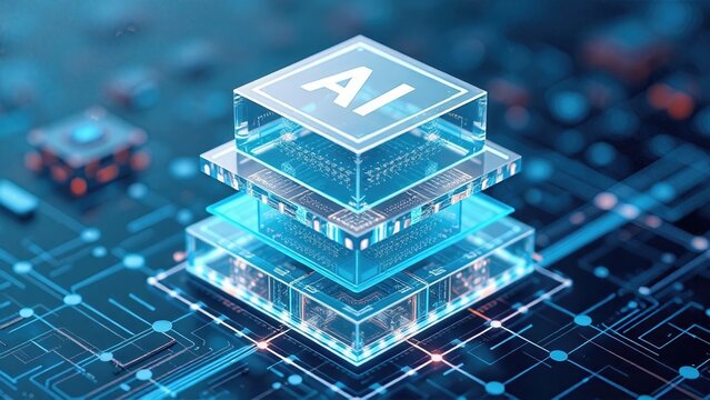 dvanced Artificial Intelligence Neural Network Architecture A Visualization of Next-Generation Computing Systems and Machine Learning Infrastructure in Modern Technology