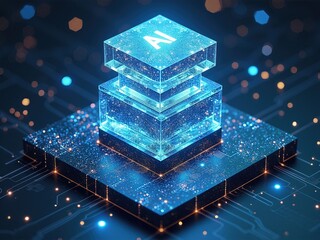 dvanced Artificial Intelligence Neural Network Architecture A Visualization of Next-Generation Computing Systems and Machine Learning Infrastructure in Modern Technology