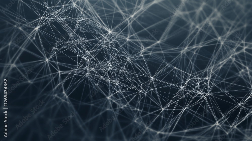 Poster abstract network connections, digital data flow, technology background, web concept
