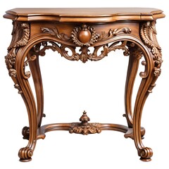 antique wooden table