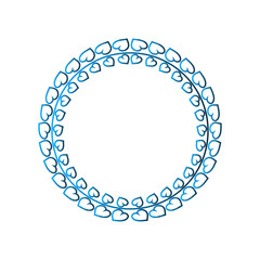 Laurel Wreath icon design template