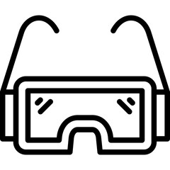 Safety Goggles Icon