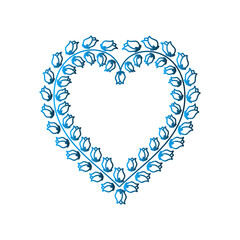 Laurel Wreath icon design template