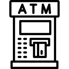ATM Machine Icon