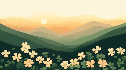 St. Patrick’s Day theme decoration.