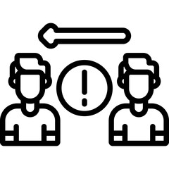 Insider Trading Prevention Icon