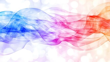 Fototapeta premium Abstract Colorful Waves Background Design