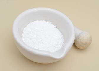Sorbitol, less commonly known as glucitol, is a sugar alcohol with a sweet taste.