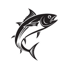fish silhouette vector