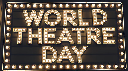 Theatre Day, World Theatre Day,  World Theatre Day Poster, World Theatre Day Banner,  Theatre Day Post,
