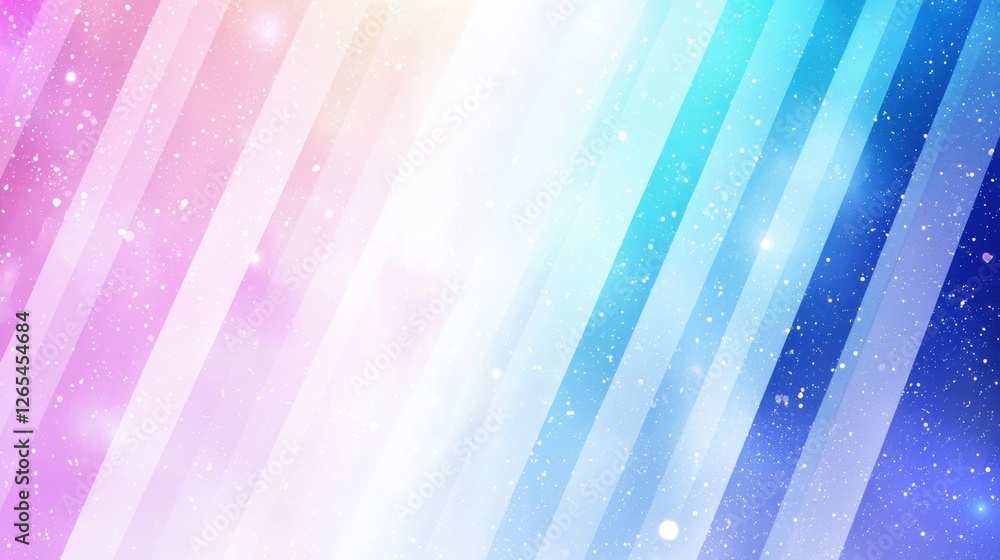 Aufkleber soft gradient background with subtle sparkles in pastel colors, suitable for various designs and cre