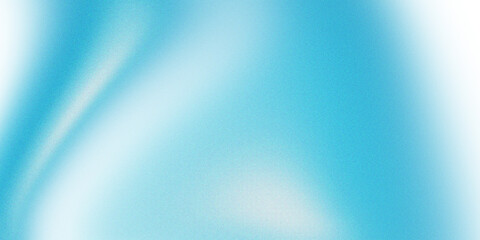 Abstract blue gradient with a grainy texture on transparent background. The design is perfect for banners, posters, headlines and covers.