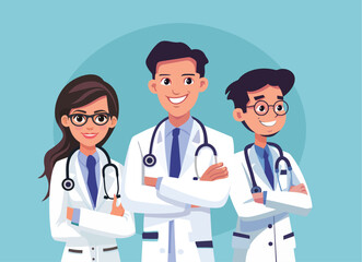 doctor and nurse in hospital