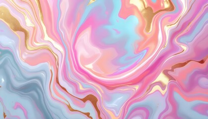 Obraz premium Pastel Pink Gold Marble Texture Abstract Art Background