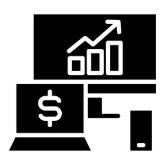 Earnings Glyph Icon