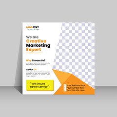 Creative Marketing Expert Flyer Design for Business Promotion