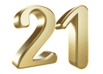 3D Golden Number 21