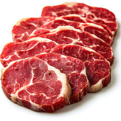 Fototapeta premium Savor the Exquisite: Succulent Beef Steaks, Ready for Grilling