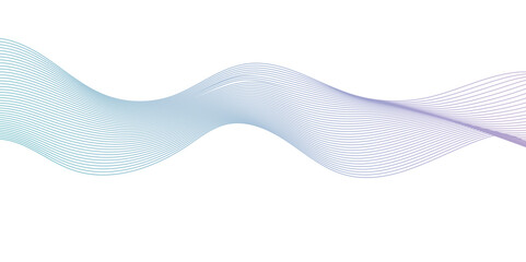 Abstract blend wave lines and technology background. Background lines waves abstract stripe design. White background, mesh abstract, vector gradient line soft blend.	
