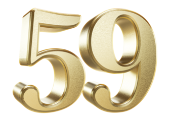 3D Golden Number 59