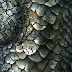 Intricate Scaly Reptile Skin Texture Natural Abstract Pattern Background